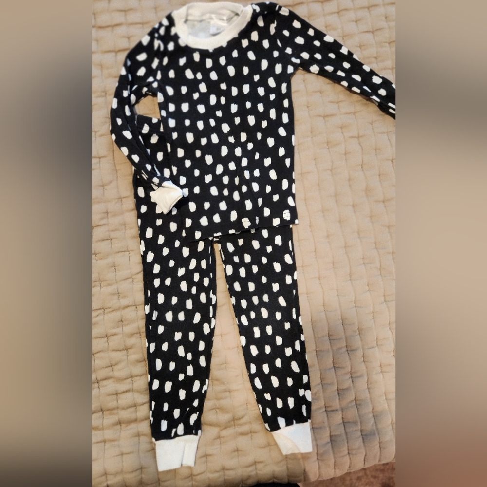 PB kids polka dot pajamas